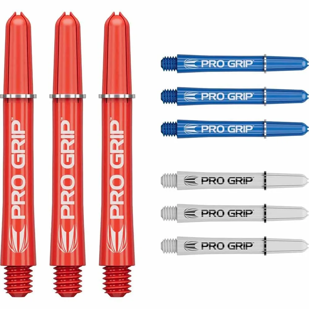 Cañas Target Pro Grip Shaft Short 3 sets Rojo-Azul-Blanco(34mm)