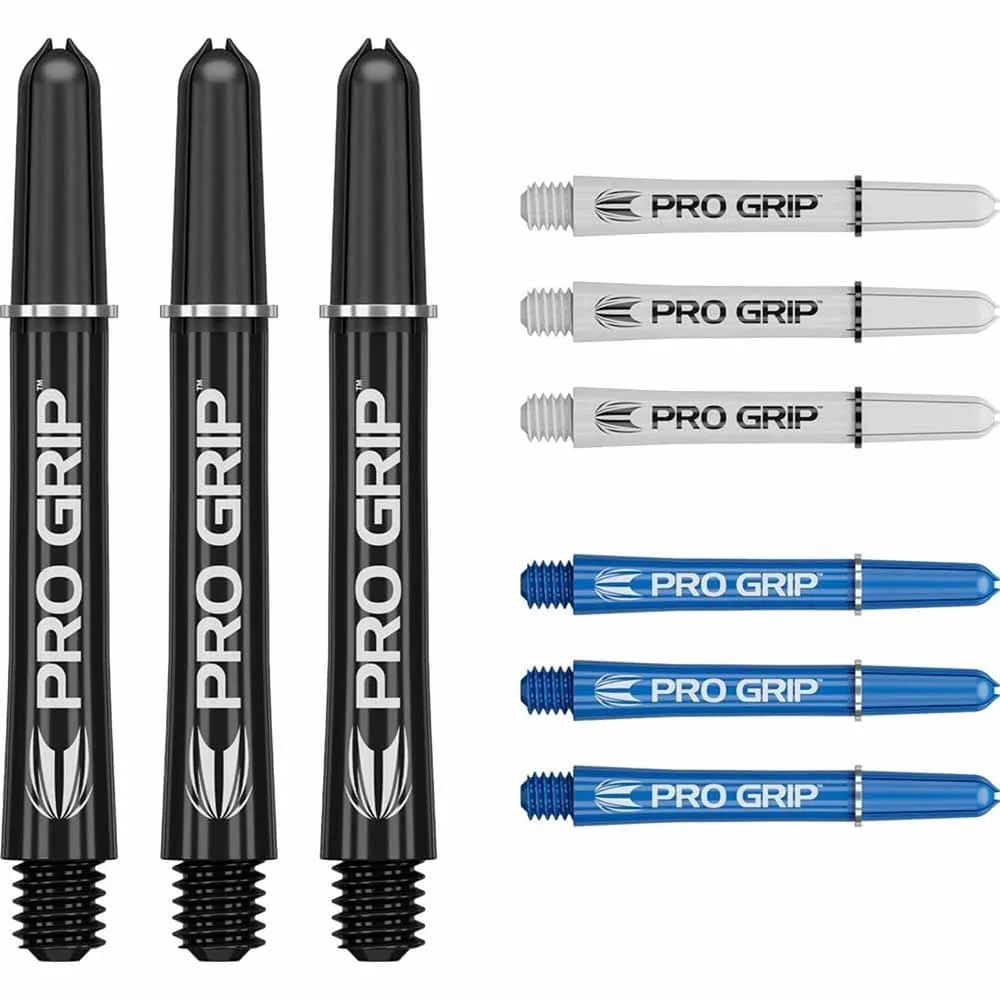 Cañas Target Pro Grip Shaft Int 3 sets Negro-Blanco-Azul (41mm)