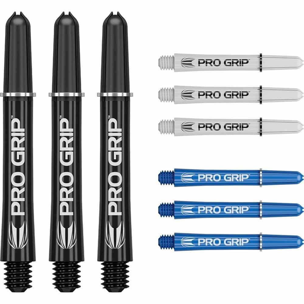 Cañas Target Pro Grip Shaft Med 3 sets Negro-Blanco-Azul (48mm)