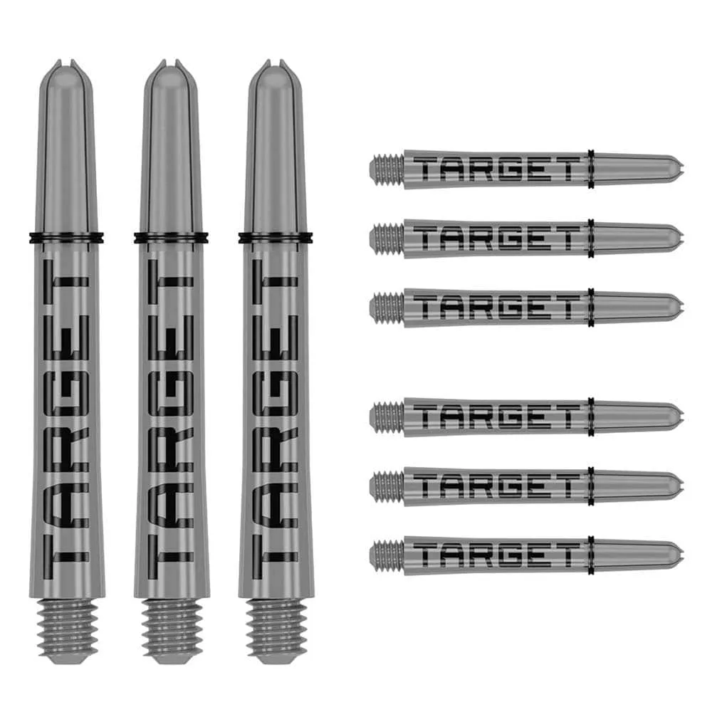 Cañas Target Pro Grip Tag Shaft Short 3 sets Gris (34mm)
