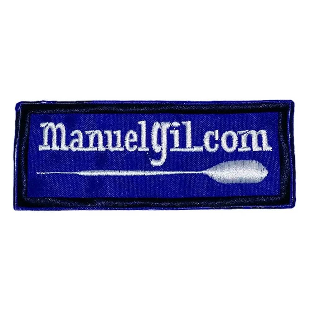 Parche Manuel Gil Azul