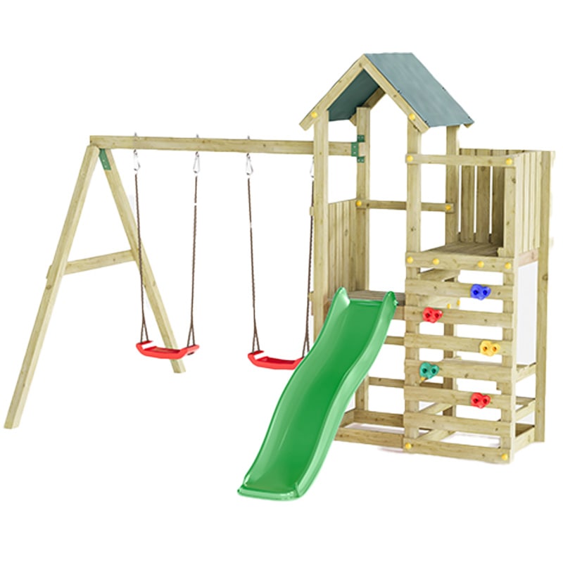Estructura de escalada de madera Chester de Fungoo