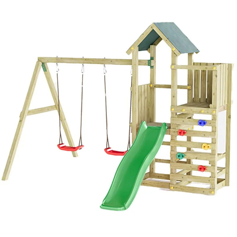 Estructura de escalada de madera Chester de Fungoo
