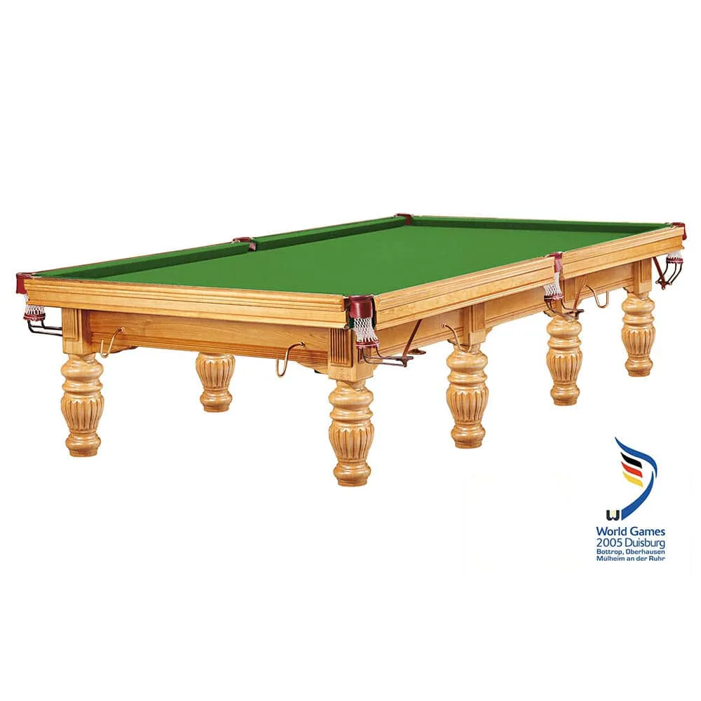 Mesa Billar Snooker Prince Roble 12 pies