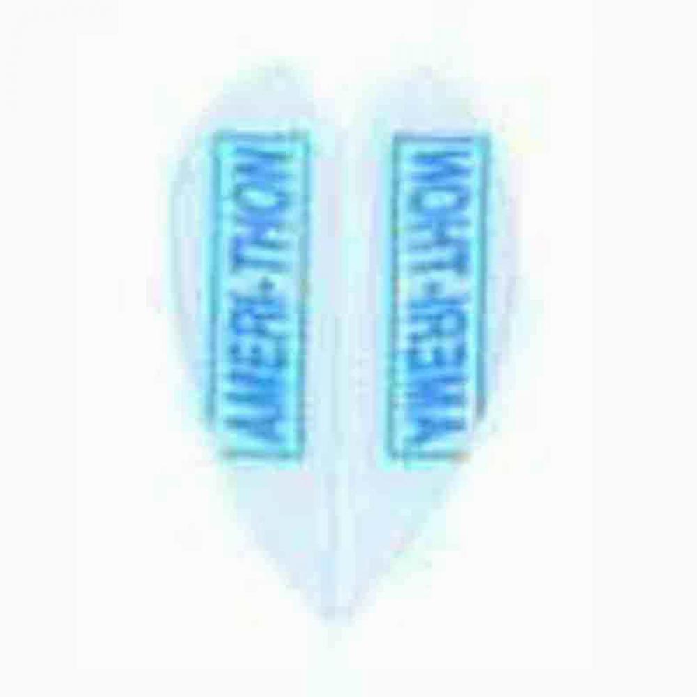 Plumas Amerithon Vortex Transparente Azul