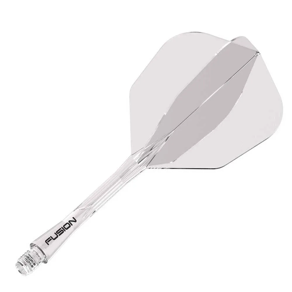 Plumas Winmau Darts Fusion Transparente Short 22-64mm N6