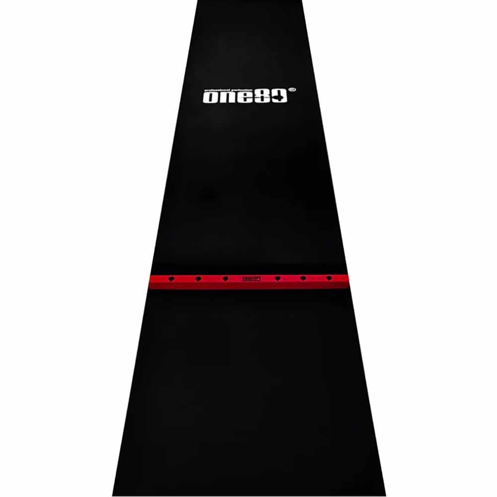 Protector Suelo One80 Detachable Oche Darts Mar 62cm Rojo