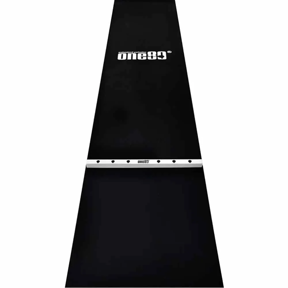 Protector Suelo One80 Detachable Oche Darts Mar 62cm Blanco