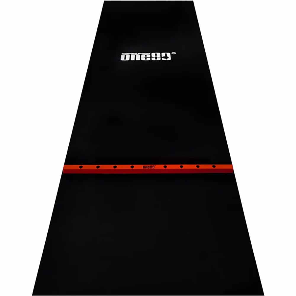 Protector Suelo One80 Detachable Oche Darts Mar 90cm Rojo