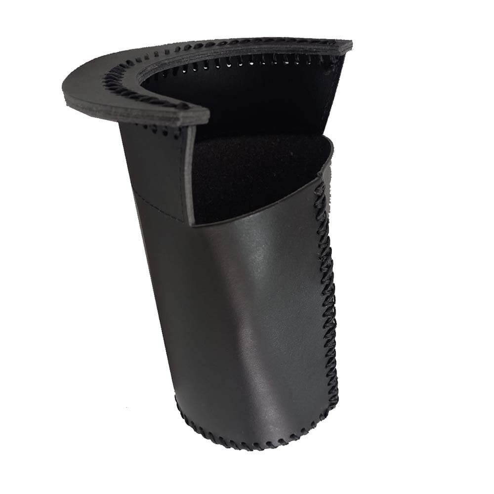 Tronera Cazoleta Billar Artesana Piel Modelo Cubo