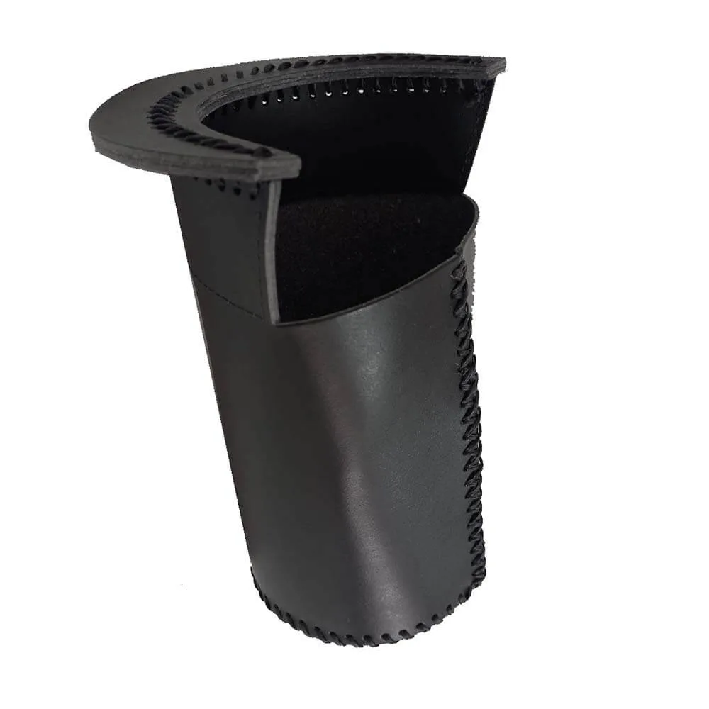 Tronera Cazoleta Billar Artesana Piel Modelo Cubo