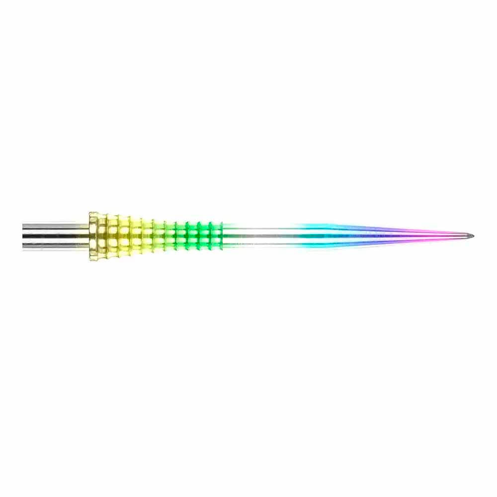 Puntas Red Dragon Raptor GT Gripped Points Rainbow 33mm