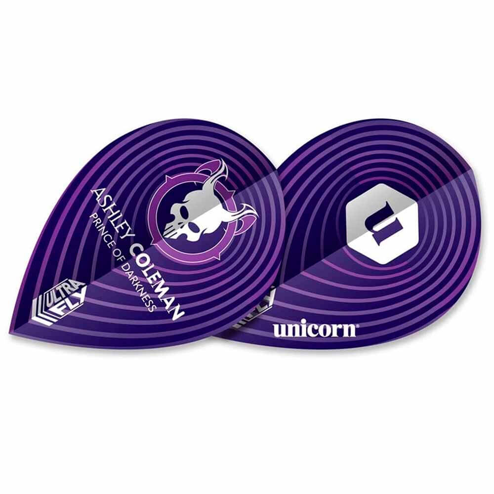Plumas Unicorn Darts Ultrafly Ashley Coleman Pear
