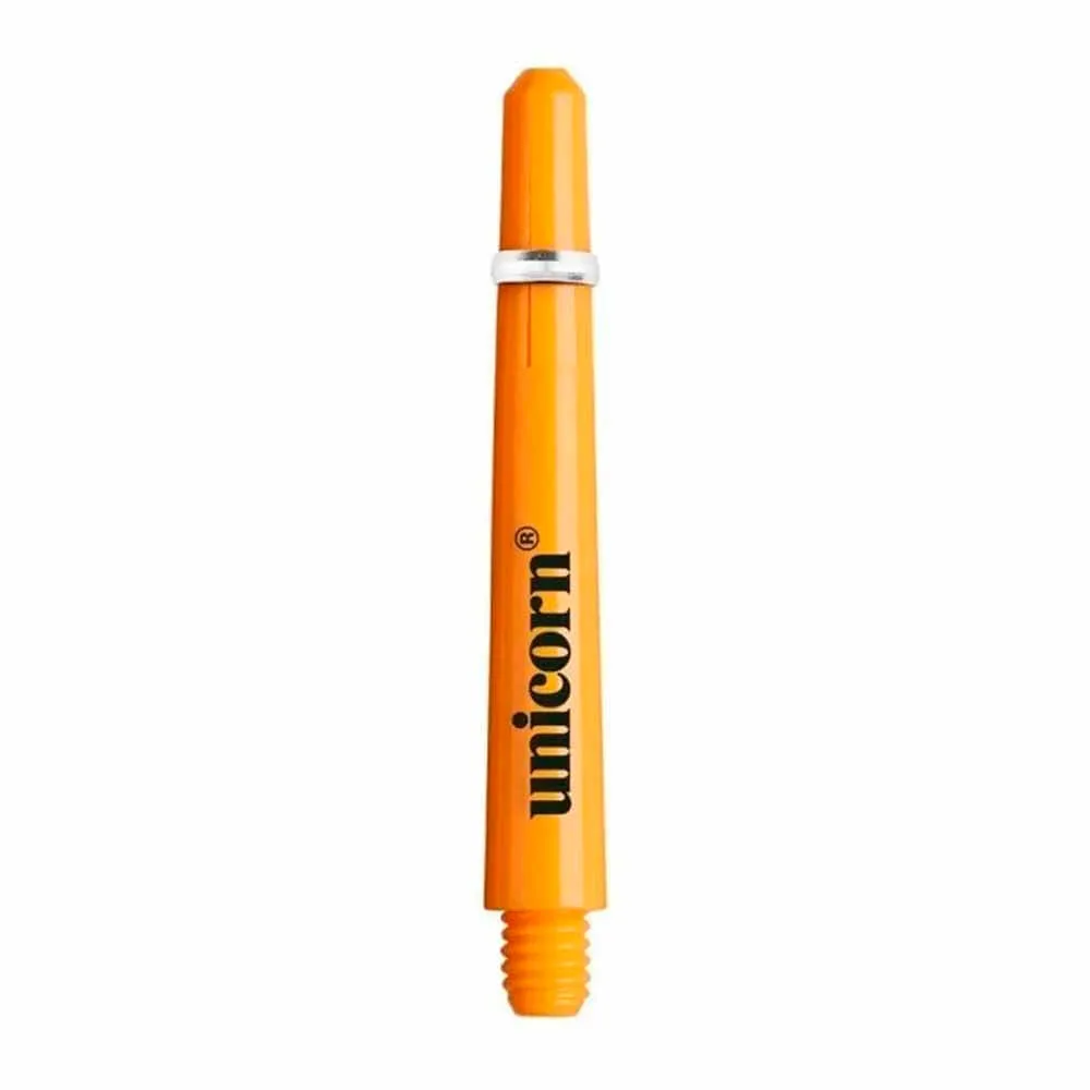 Cañas Unicorn Darts Gripper 4 PC Naranja Neon 47mm 