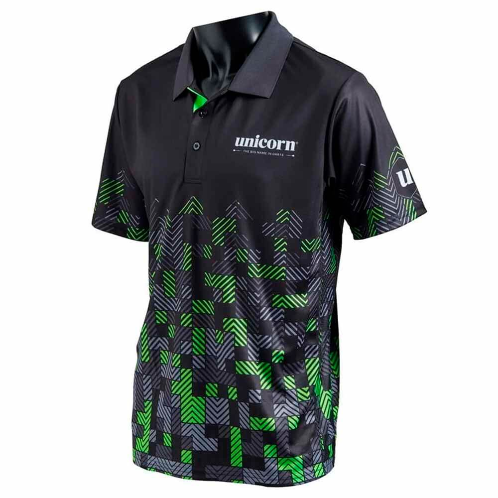 Polo Unicorn Pro Tech Digital Verde L