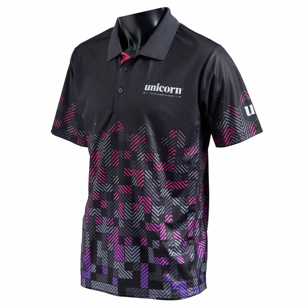 Polo Unicorn Pro Tech Digital Purpura L