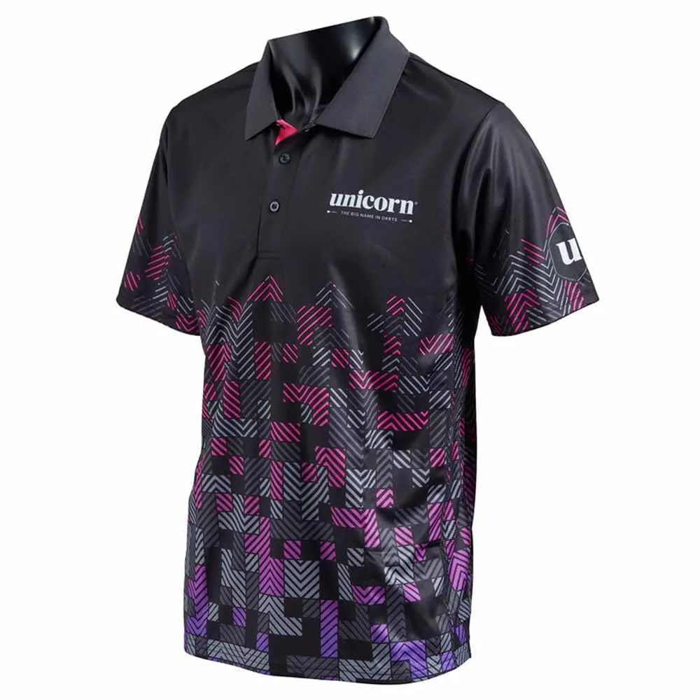 Polo Unicorn Pro Tech Digital Purpura L