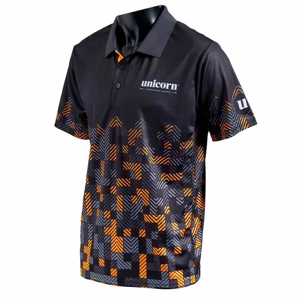 Polo Unicorn Pro Tech Digital Naranja XL