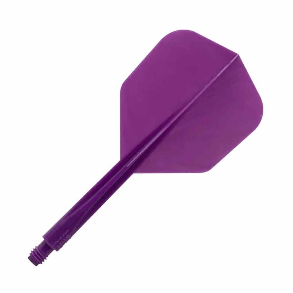 Plumas Condor Axe Shape Morada XL 37.5mm 3 Uds.