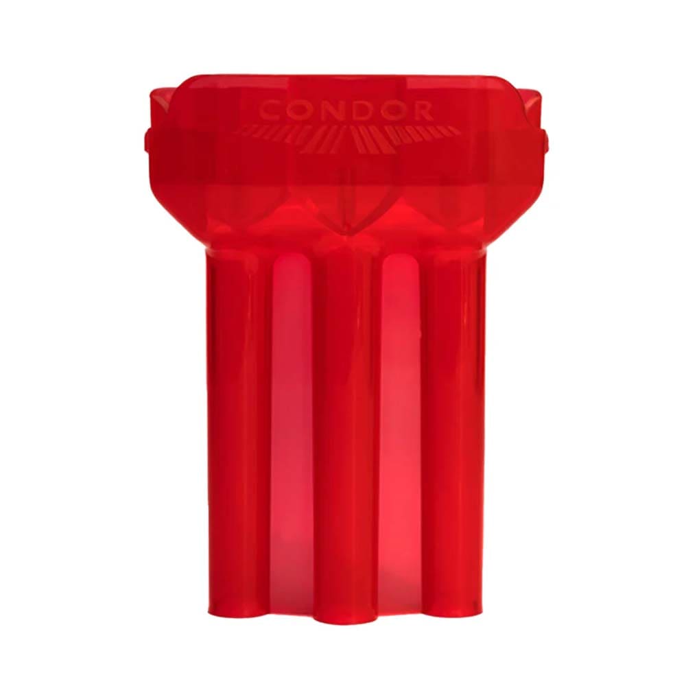 Estuche Dardos Condor Box Dual Clear Red