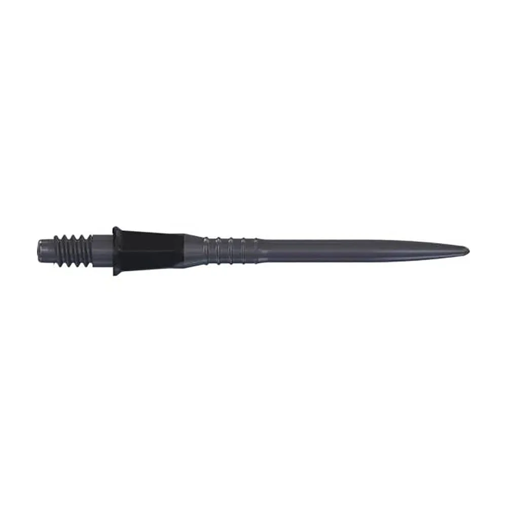 Puntas Cuesoul OTO Small Thread Steel Tip Rosca 3mm Black 28.5mm 80 unit.
