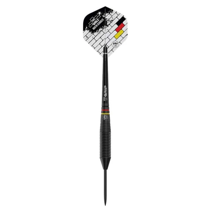 Dardos Bulls Darts DE Martin Schindler Latón Negro 23gr
