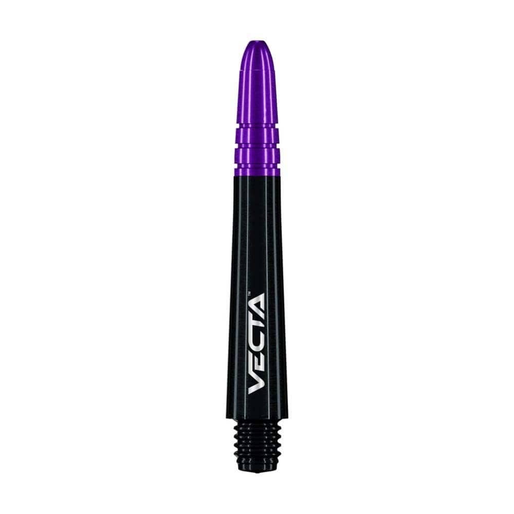 Cañas Winmau Darts Vecta Shaft Negro Morado 34mm 