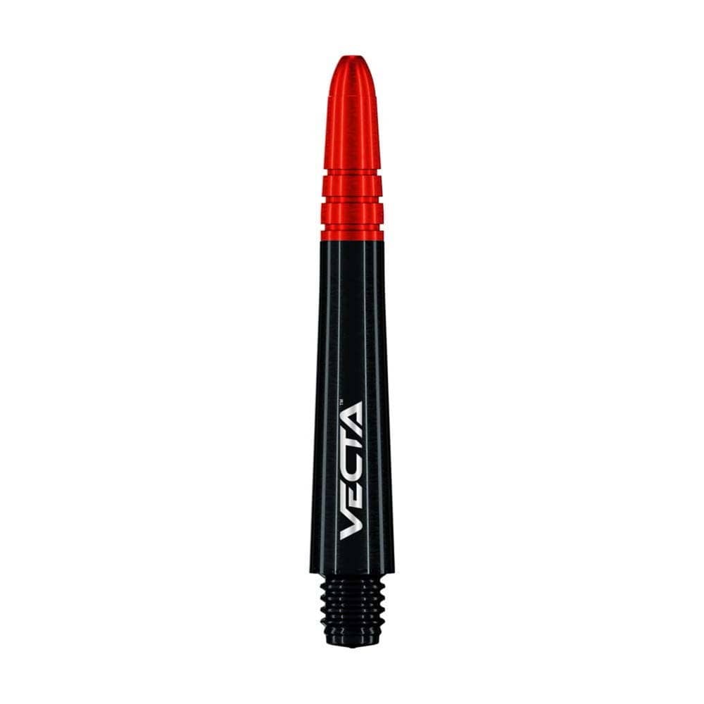 Cañas Winmau Darts Vecta Shaft Negro Rojo 34mm 