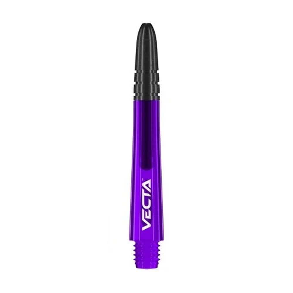 Cañas Winmau Darts Vecta Shaft Morado Negro 37mm 