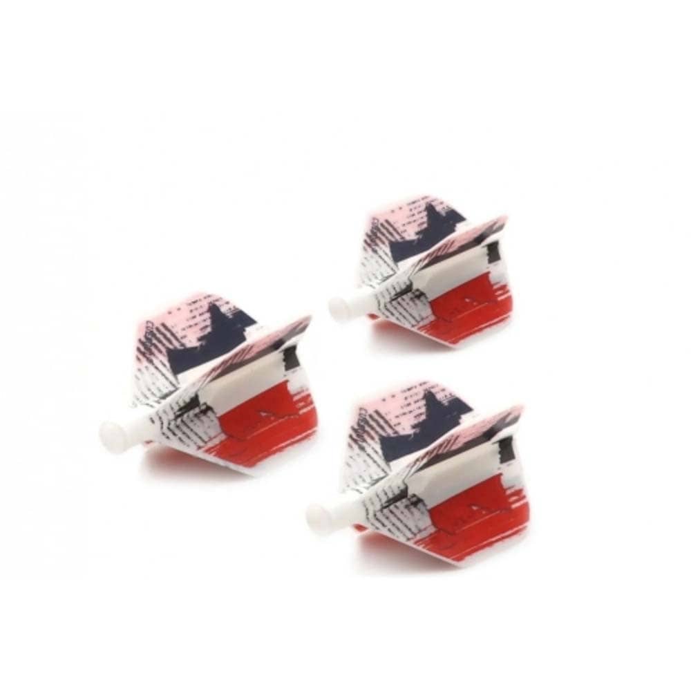 Plumas Flights Darts Cuesoul Tero AK4 Bandera Francia Standard