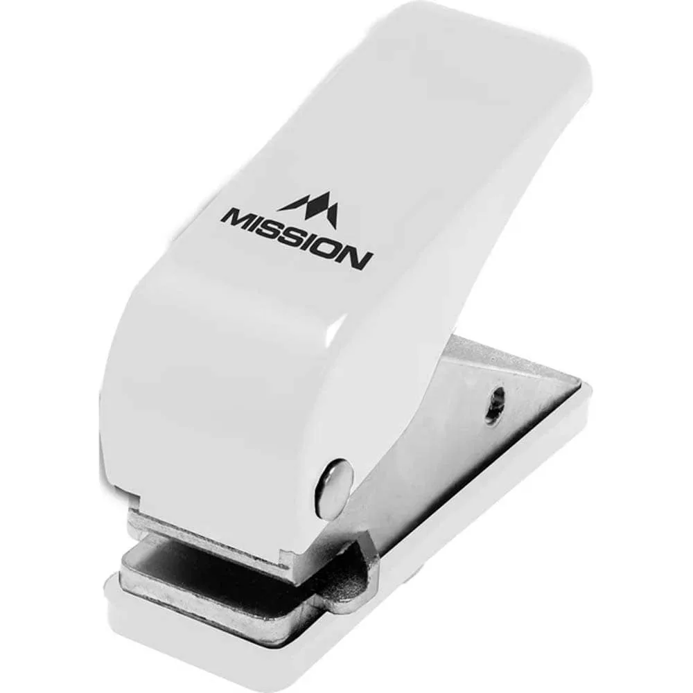 Maquina Perforar Mission Tamaño De Bolsillo Blanco