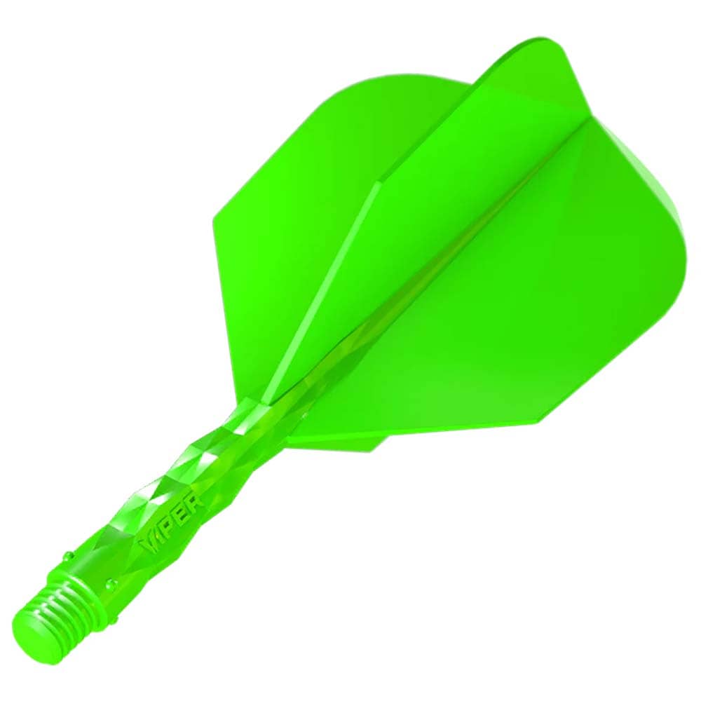 Plumas Viper Diamond Core Standard Verde Neon Corta 61mm