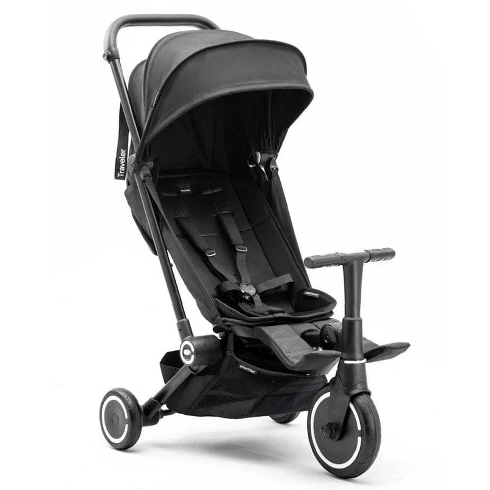 Silla de paseo y triciclo Smartrike Traveler Onyx Black