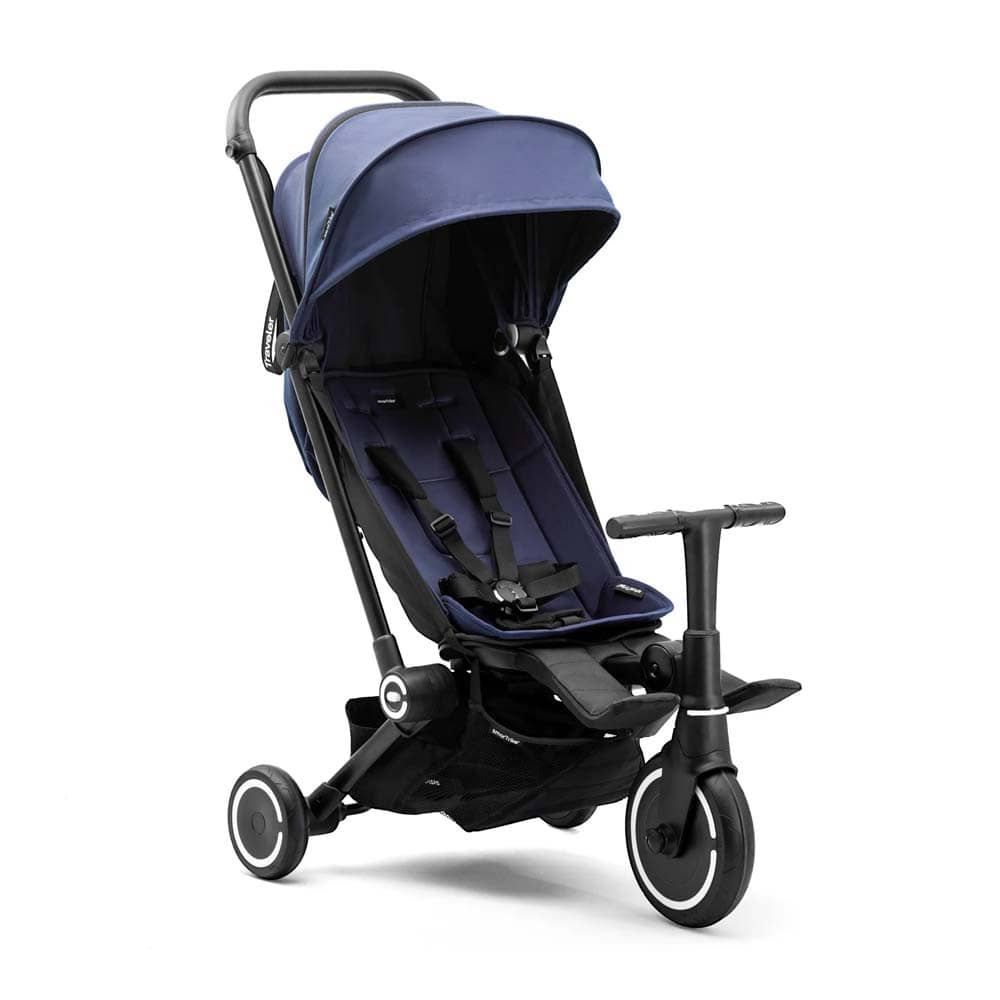 Silla de paseo y triciclo Smartrike Traveler Midnight Blue
