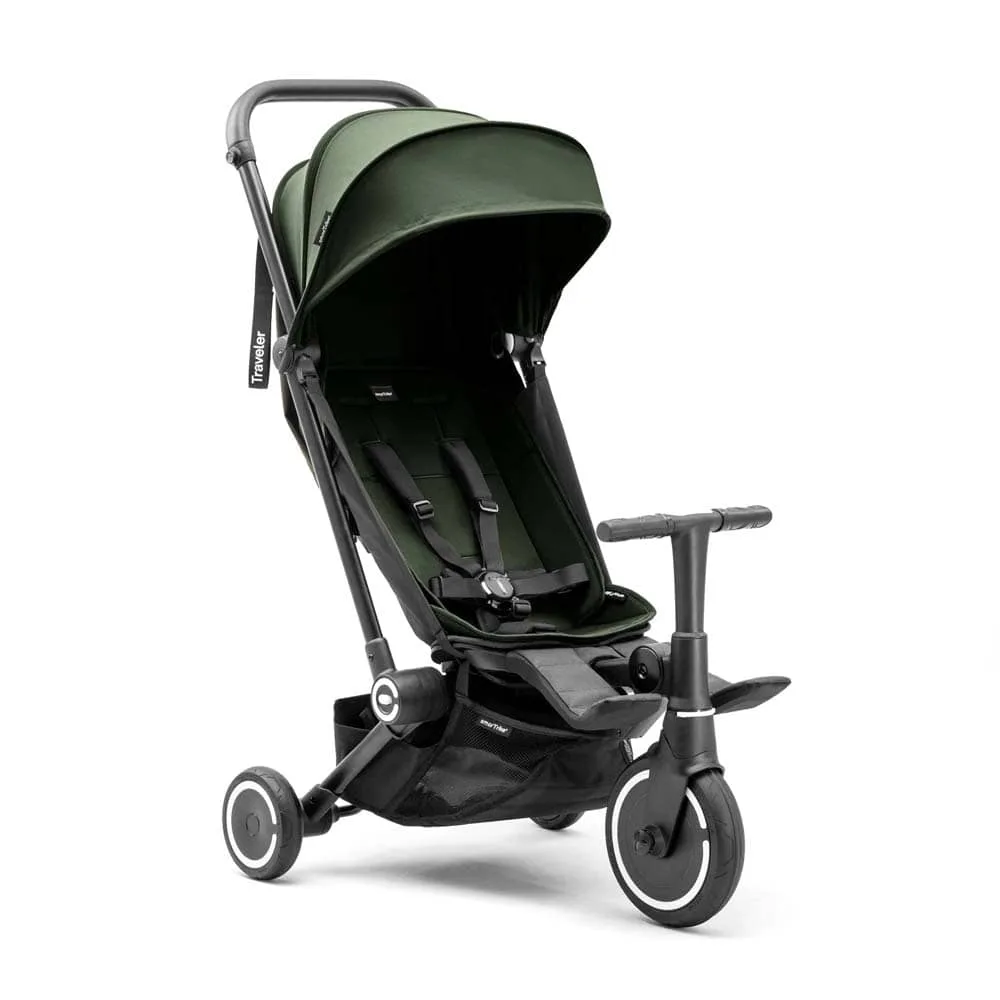 Silla de paseo y triciclo Smartrike Traveler Forest Green