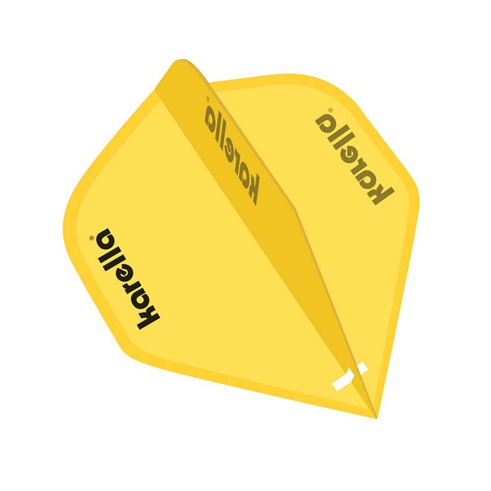 Plumas Karella Ultimo Flights Set 12 uds. Amarillo