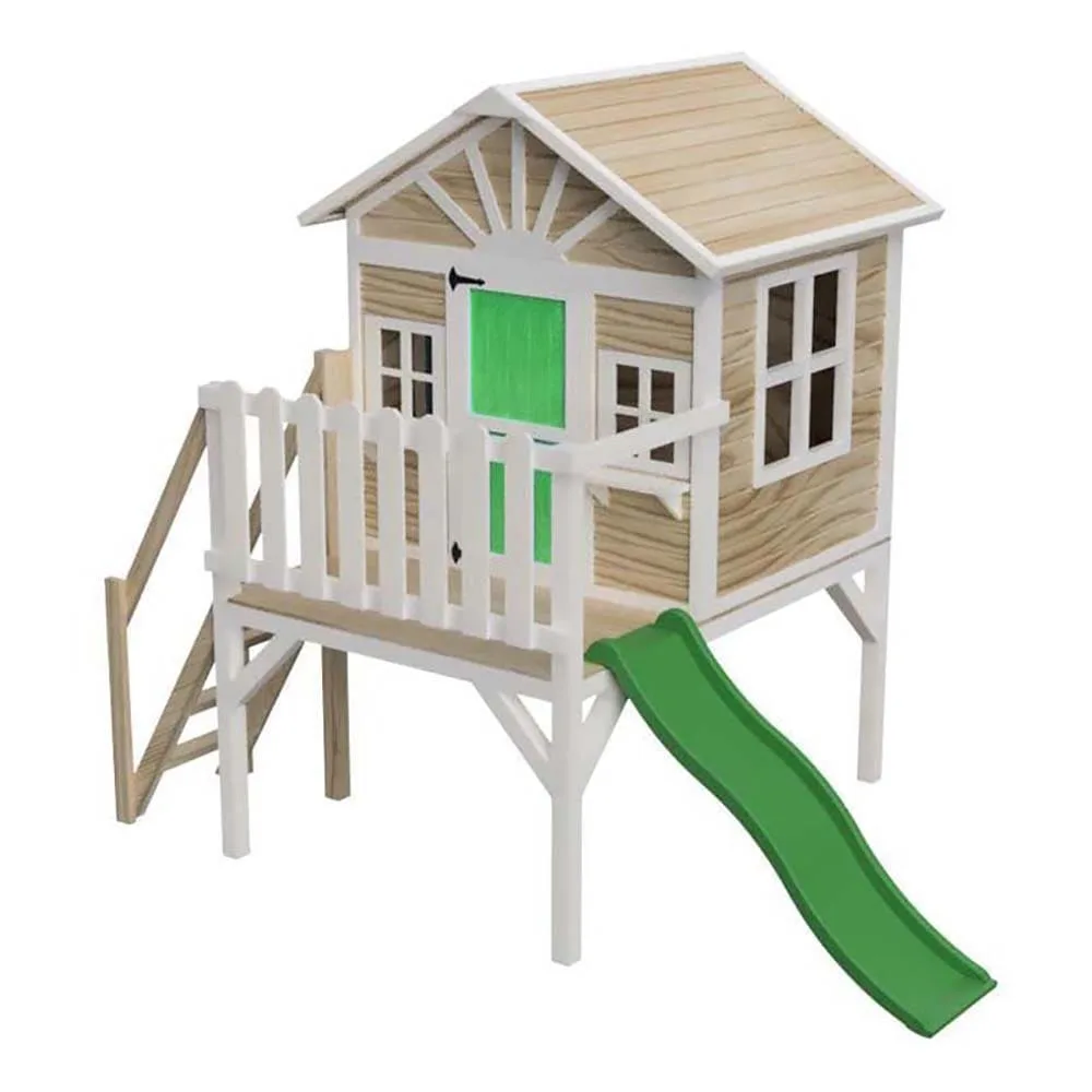 Casita elevada Masgames Visby (90 cm altura) madera panelada