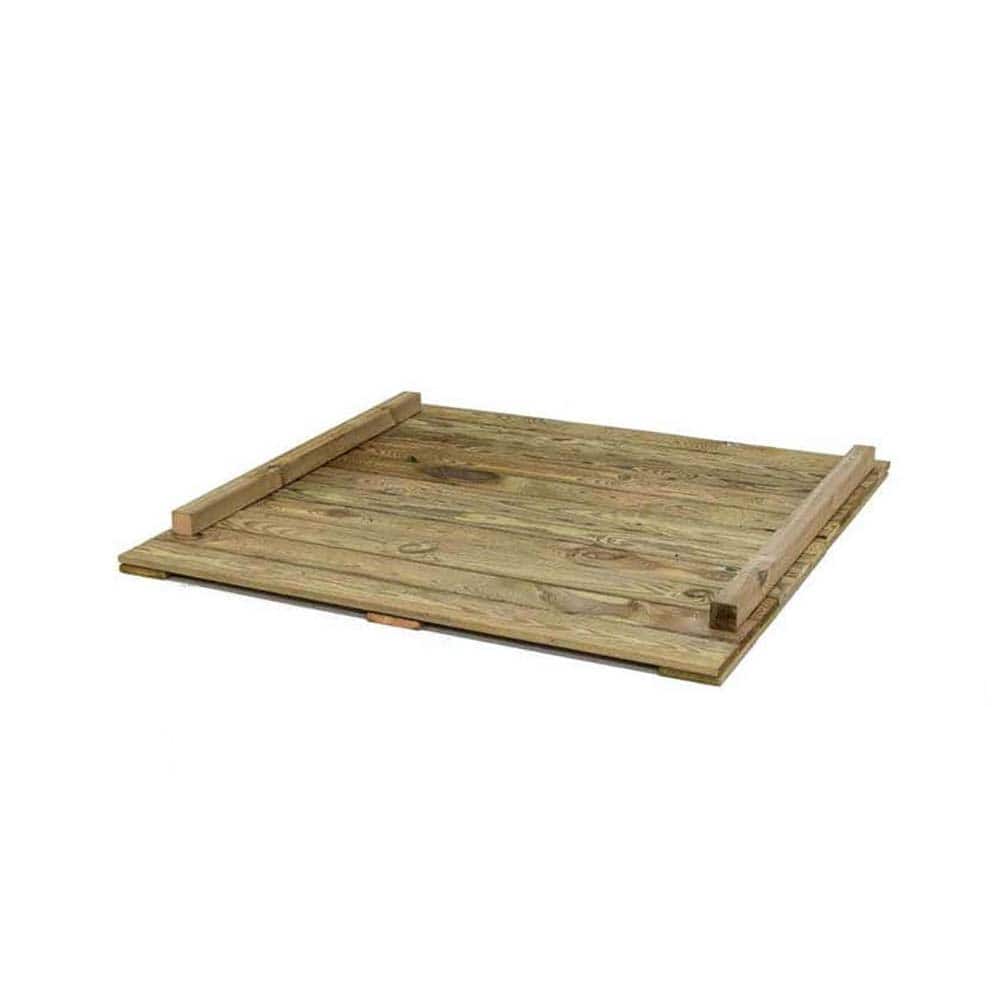 Suelo de madera para Casita infantil Masgames Visby
