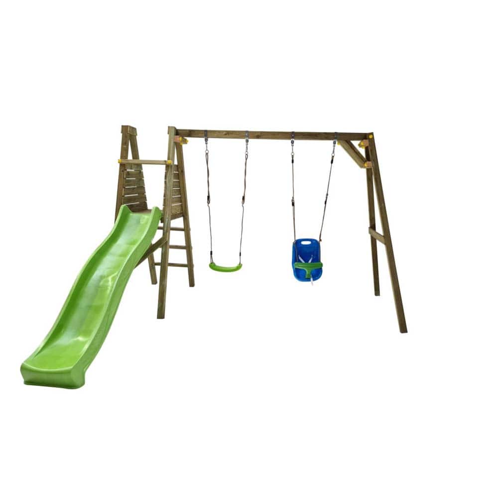 Parque infantil Masgames Lignum L con asiento de bebé