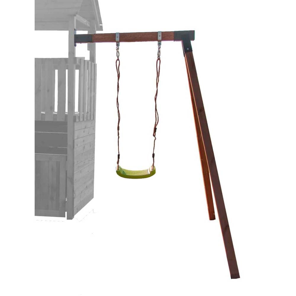 Columpio individual apoyado para parque Infantil 1,50 alto