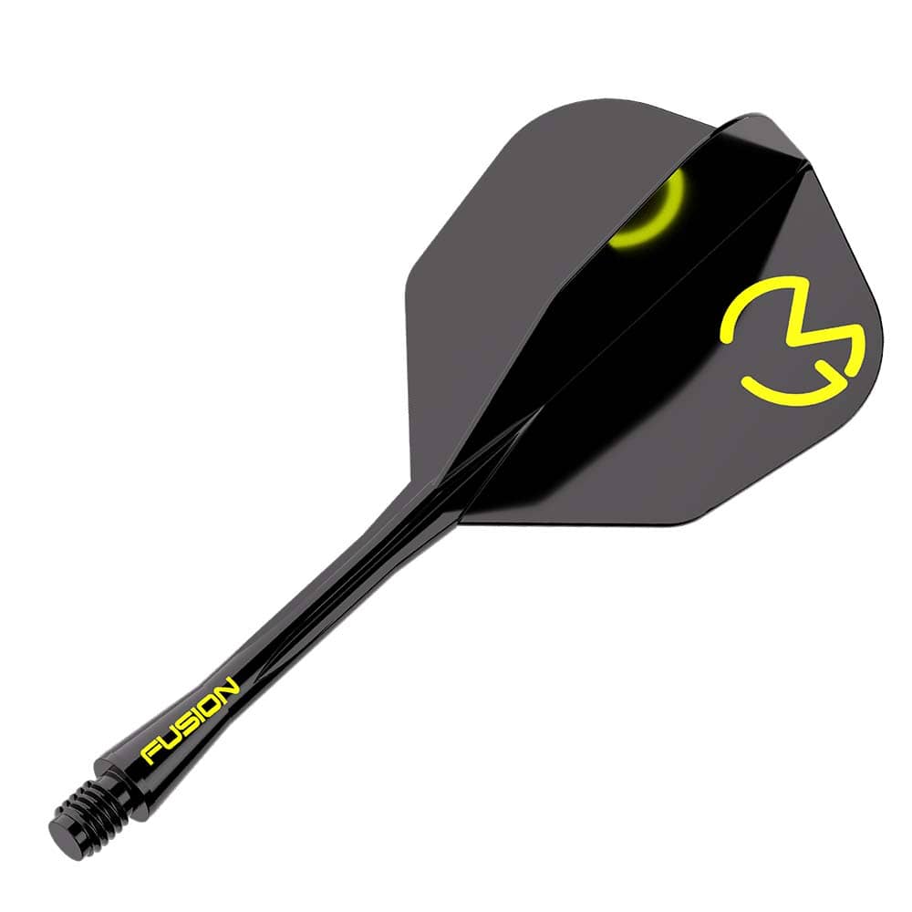 Plumas Winmau Darts Fusion Michael van Gerwen Green Black Medium 34-76mm N6