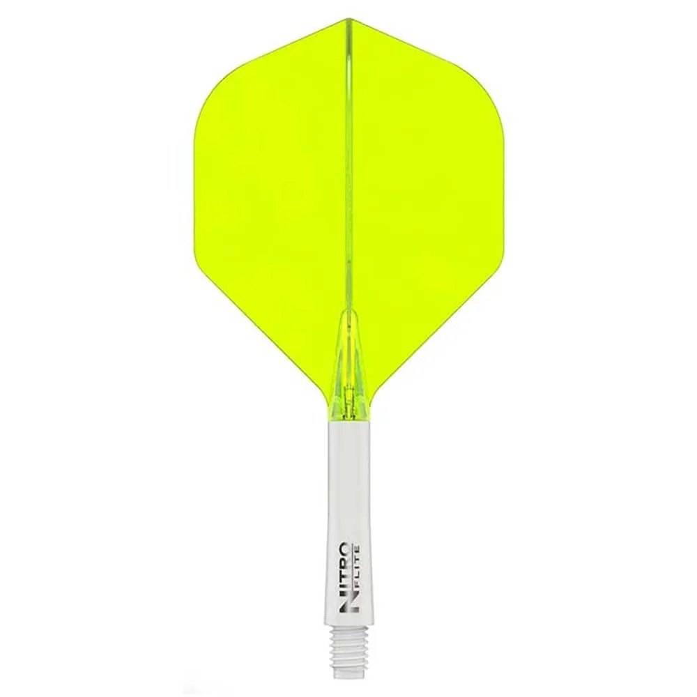 Plumas Red Dragon Nitro Flite System White Yellow NO2 Medium