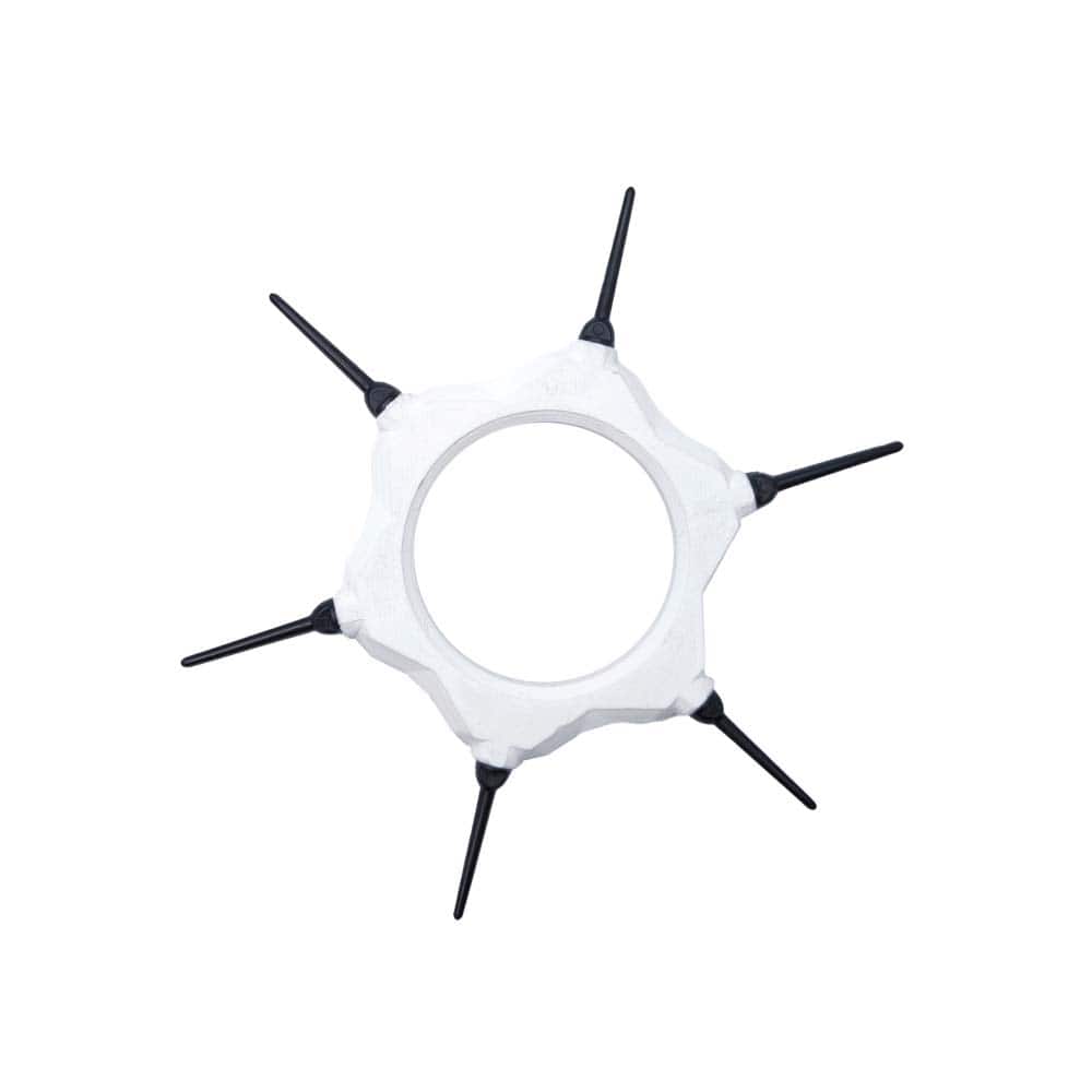 Juego de 3 Shuriken Blanco + 50 puntas Keypoint 2BA + llave para substituir las puntas