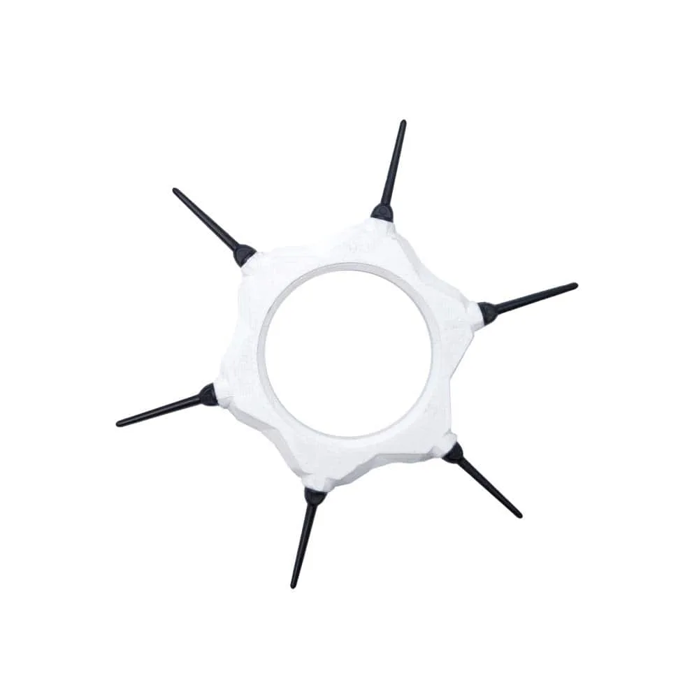 Juego de 3 Shuriken Blanco + 50 puntas Keypoint 2BA + llave para substituir las puntas