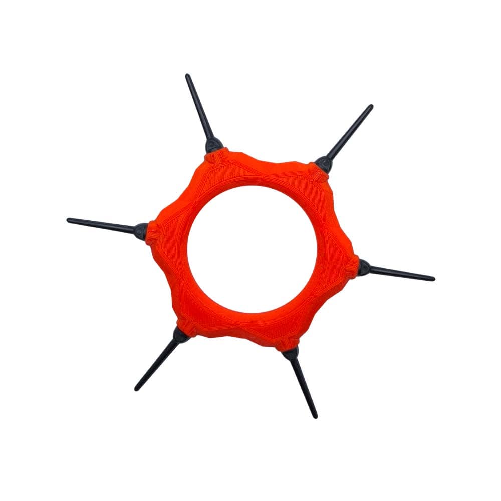 Juego de 3 Shuriken Rojo + 50 puntas Keypoint 2BA + llave para substituir las puntas