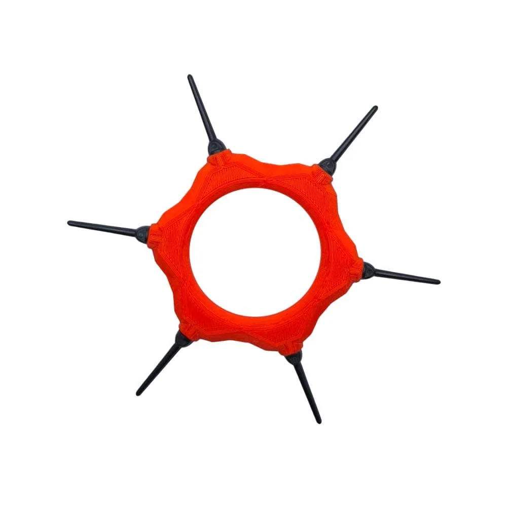 Juego de 3 Shuriken Rojo + 50 puntas Keypoint 2BA + llave para substituir las puntas