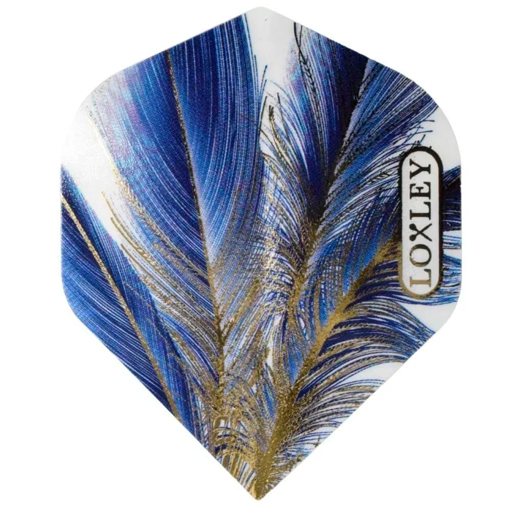 Plumas Loxley Feather Blue Oro No2 Standard