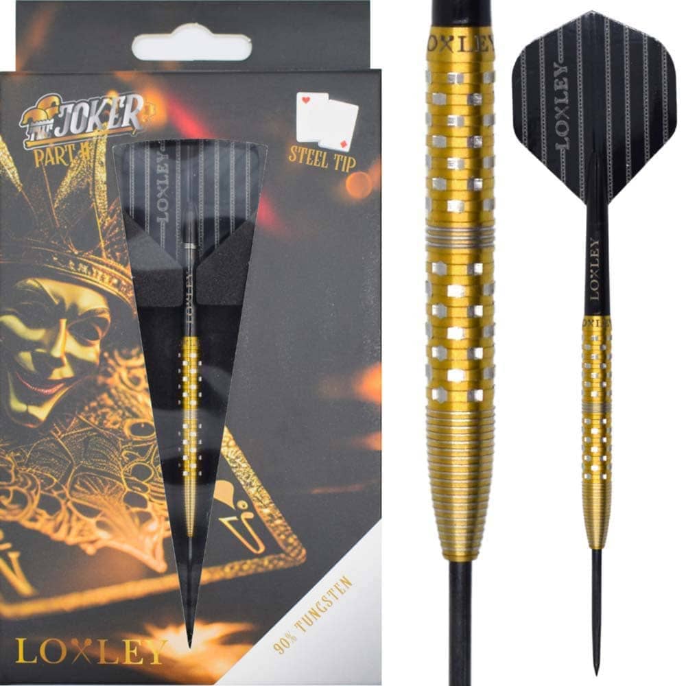 Dardos Loxley Darts The Joker Part II 90% 22g Punta Acero