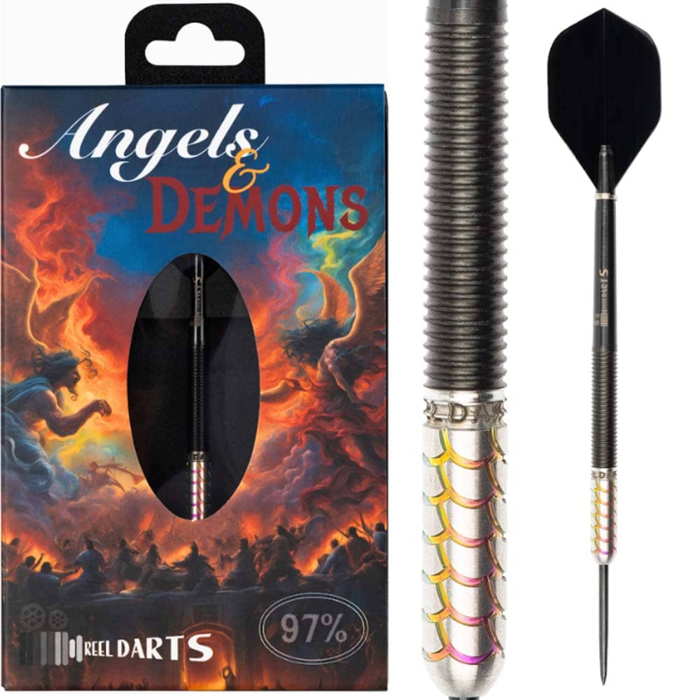 Dardos Reel Darts Angels Demons 97% 23g Punta Acero
