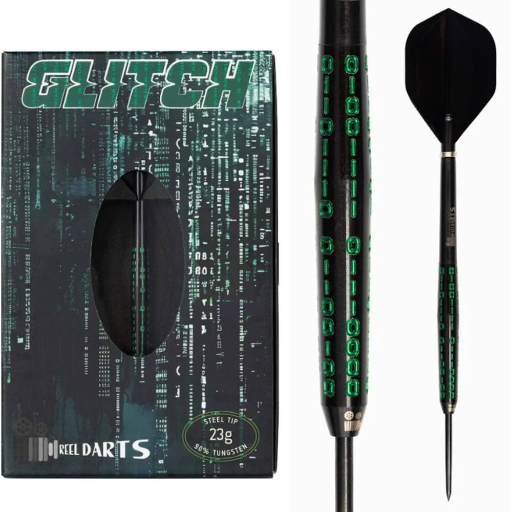 Dardos Reel Darts Glitch 90% 23g Punta Acero